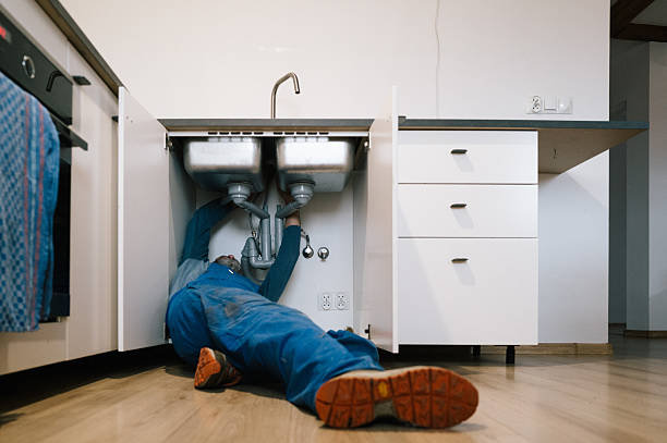 Professional Plumber technician working in Norwood Young America, MN